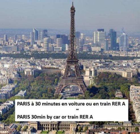 Appartement A 5 Min De Disney Proche Paris Chanteloup En Brie Exteriér fotografie